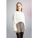 Defacto girl's Regular Fit Crew Neck Sweater Cene