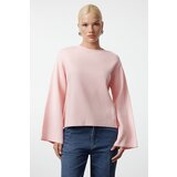 Trendyol Pink More Sustainable Basic Knitwear Sweater Cene