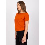 BASIC Feel Good T-shirt-RV-TS-4662.39P-dark orange | Shoptok.si