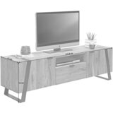 Landscape TV-ELEMENT črna, barve hrasta | Shoptok.si