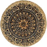  Podmetači 4 kom tamnoplavi 38 cm okrugli od jute | shoptok.hr