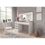 Kondela Osvetljeno ogledalo, bela, DAKOTA | Shoptok.si