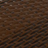Balkonski zaslon smeđi i crni 400 x 100 cm od poliratana | Eponuda.com