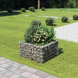  Gabionska sadilica od pocinčanog čelika 90 x 90 x 50 cm | Eponuda.ba