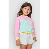 Rip Curl Surf Wave Crew Kids Pulover pink | Shoptok.si