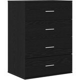  Kreveta s ladicama Crni hrast 60 x 39 x 80 cm Konstruirano drvo | shoptok.hr