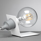  ONLI - Stolna lampa WIRE 1xE27/15W/230V siva/bela | Eponuda.com