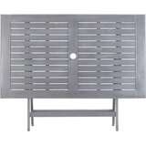  5-dijelni vrtni blagovaonski set masivno bagremovo drvo sivi | shoptok.hr