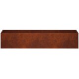  Vrtna saksija Rđa 100 x 20 x 20 cm Otporni čelik | shoptok.hr
