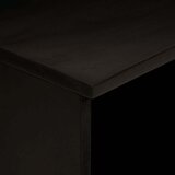  Noćni ormar Crna i zlatna 40 x 33 x 46 cm Konstruirano drvo | shoptok.hr