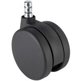 MID.YOU Set Kolesc Za Vrtljivi Stol Rolo No-Noise, Črna, 5-Delni | Shoptok.si