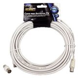 Gbc antenski kabel + adapter 9,5 mm m/ž, bel, 10,0 m, (21236866) Cene