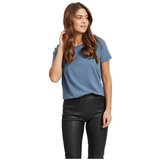 Vila Puloverji Sus T-Shirt - China Blue Modra Cene