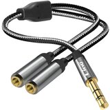 LINQ Audio Splitter Adapter Jack 3,5 mm moški na 2x priklju?ek 3,5 mm ženski (20516683) Cene