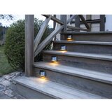 Star Trading Set od 2 zidne LED svjetiljke od nehrđajućeg čelika Wally, visina 8 cm | shoptok.hr
