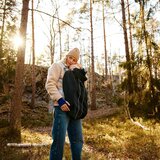 Baby Bjorn prijelazna vreća za nosiljku black | shoptok.hr