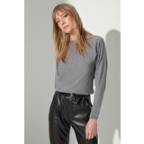 Trendyol Gray Bat Sleeve Knitwear Sweater | Shoptok.si
