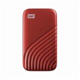 Western Digital WD My Passport SSD 2TB, USB-C 3.2 rdeč - WDBAGF0020BRD-WESN Cene