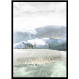 Malerifabrikken Plakat z okvirjem 50x70 cm Green Land – | Shoptok.si