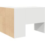 vidaXL Kotna Miza Bela 102x88x75 cm Izdelana iz lesa | Shoptok.si