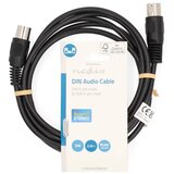 Nedis CAGL20000BK20 din audio kabl, din 5-Pin muški, din 5-Pin muški, niklovan, 2.00 m, okrugli, pvc, crni Cene
