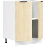 MID.YOU Kuhinjska Spodnja Omarica Fasola, Bela, Hrast, Š 60cm | Shoptok.si