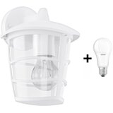 Eglo aloria spoljna zidna lampa/1, e27, bela | Eponuda.com