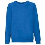Fruit Of The Loom Niebieska bluza dziecięca Raglan Sweat Cijene