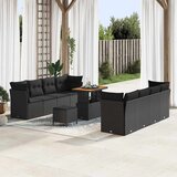  Sjedeća garnitura za vrt 10 kom. poliratan 62 x 62 x 70 cm | shoptok.hr