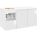  Set namještaja za kupaonicu 2 kom. Bijela visokog sjaja 62,5 x 44,5 x 50 cm | shoptok.hr