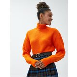 Koton Crop Acrylic Sweater Turtleneck cene