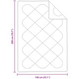  Set deka s jastukom 2 kom. Bijelo Mikrofibra | shoptok.hr