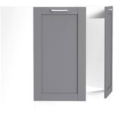 MID.YOU Spodnja Omarica Za Korito Colura, Bela, Antracit, Š 80cm | Shoptok.si