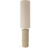 Bloomingville Stojeća svjetiljka u prirodnoj boji s tekstilnim sjenilom (visina 110 cm) Payah –