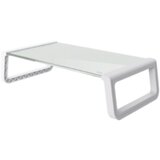 Trust Monta stand za monitor,kaljeno staklo, 50×20 cm,bijeli | Eponuda.ba