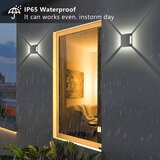  Brilagi - LED spoljašnje zidno svetlo QUADRAY LED/4W/230V antracit IP65 | Eponuda.com