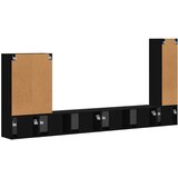  Namestitev na steno 6 pcs Črna - - črna - 78.74 - 98 x 31 x 29,5 cm - 2025-vidaXL-Uvoz_2 | Shoptok.si