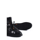 Capone Outfitters Quilted Parachute Fabric Women's Snow Boots with Adjustable Ankle Buckle | shoptok.hr