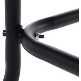 springos metalni vrtni stol 140x80 cm crni | shoptok.hr
