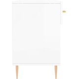  Klupa za cipele sjajna bijela 102x35x55 cm konstruirano drvo | Eponuda.ba