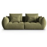 Micadoni Svetlo zelena sedežna garnitura iz tkanine bouclé 232 cm Bloom – Home Cene
