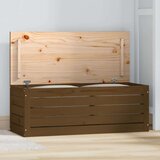  Kutija za pohranu boja meda 89x36 5x33 cm od masivne borovine | shoptok.hr