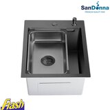  Crna inox sudopera (set) - sandonna - HD4050 | ePonuda.com