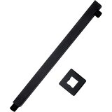  Potporna ručka za tuš kvadratna nehrđajući čelik 201 crna 40 cm | shoptok.hr