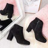 Resti Black ankle boots on a higher post Soleah - Footwear | ePonuda.com