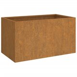Maison Chic Cvetlično korito - Cvetlični Lonec 62x40x39 cm corten jeklo, (21790525) Cene