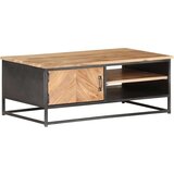  Klubska mizica 90x50x35 cm trden akacijev les | Shoptok.si