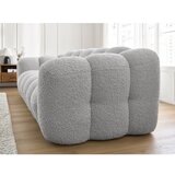 Bobochic Paris Svetlo siva sedežna garnitura iz tkanine bouclé 232 cm Hippolyte – | Shoptok.si