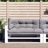  Jastuci za palete 3 kom sivi od tkanine | shoptok.hr