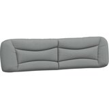 Maison Chic posteljno vzglavje - vzglavna omarica - vzglavna stranica svetlo siva 200 cm blago, (21704153) | Shoptok.si